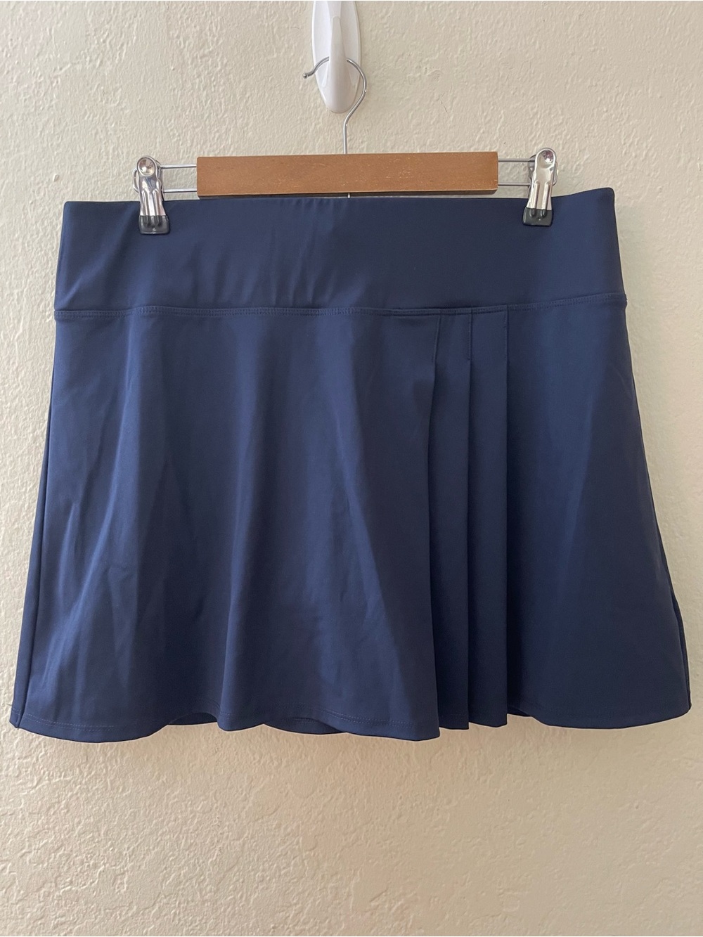Tommy Bahama Pleated Women Golf Tennis Skort Size Large Navy Blue